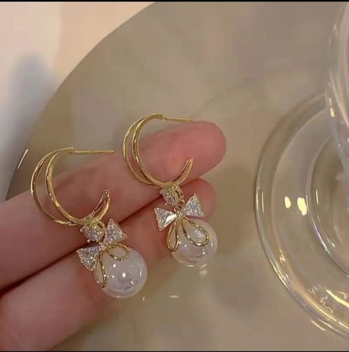 Korean Pearl Earrings