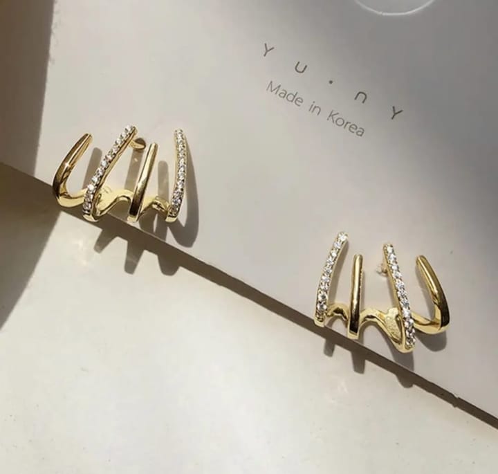 Korean Claw Earrings